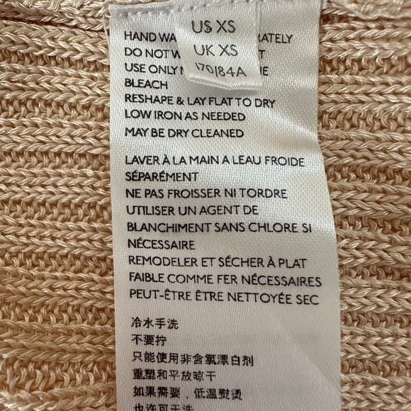 NWT Free People Game On Button Front Cardigan in White Swan Size XS MSRP $78 - Picture 16 of 16